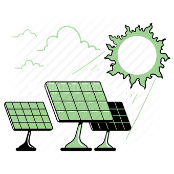 solar panel, sun, power, electricity, eco friendly, environment